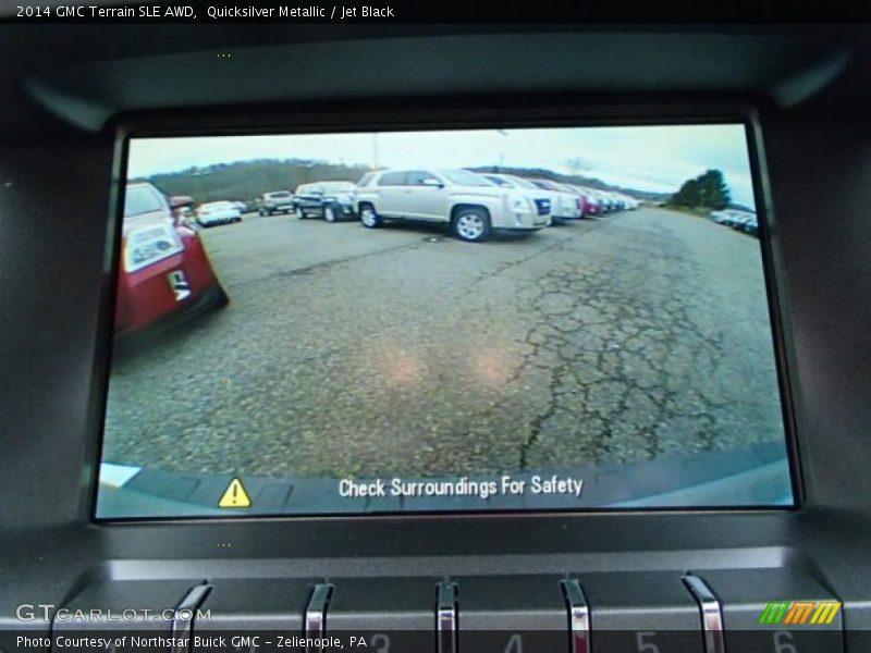 Quicksilver Metallic / Jet Black 2014 GMC Terrain SLE AWD