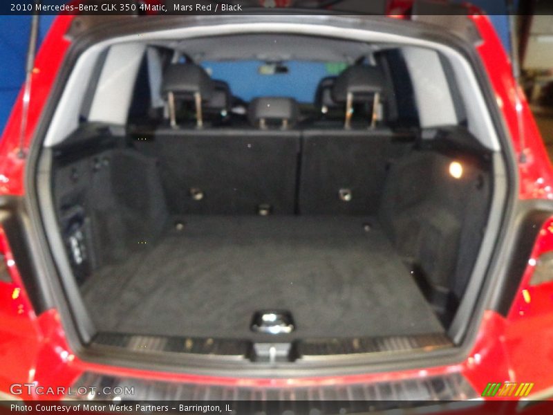 Mars Red / Black 2010 Mercedes-Benz GLK 350 4Matic