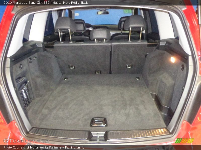 Mars Red / Black 2010 Mercedes-Benz GLK 350 4Matic
