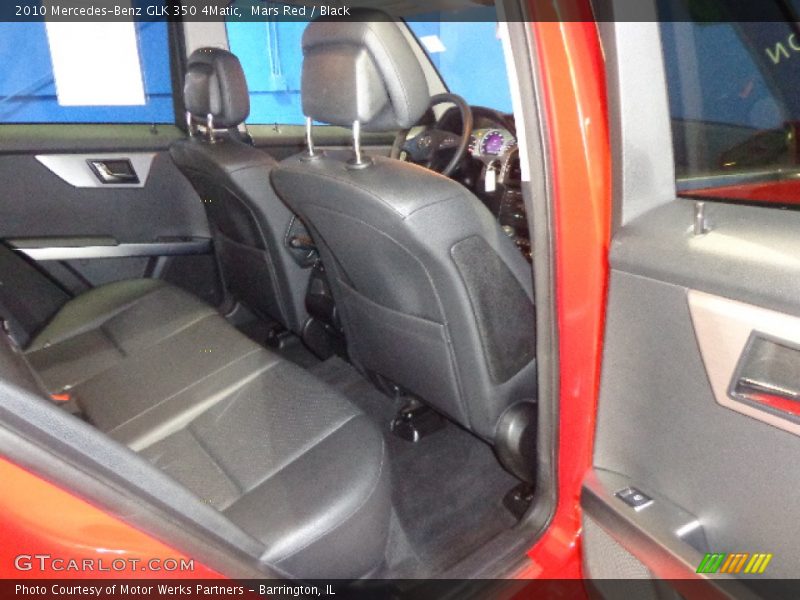 Mars Red / Black 2010 Mercedes-Benz GLK 350 4Matic