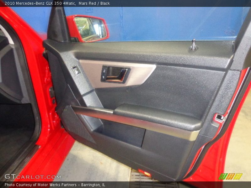 Mars Red / Black 2010 Mercedes-Benz GLK 350 4Matic