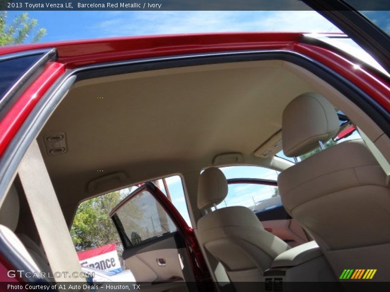 Barcelona Red Metallic / Ivory 2013 Toyota Venza LE