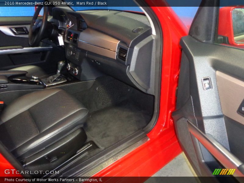 Mars Red / Black 2010 Mercedes-Benz GLK 350 4Matic