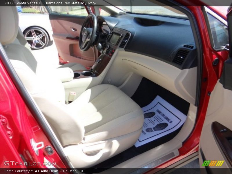 Barcelona Red Metallic / Ivory 2013 Toyota Venza LE