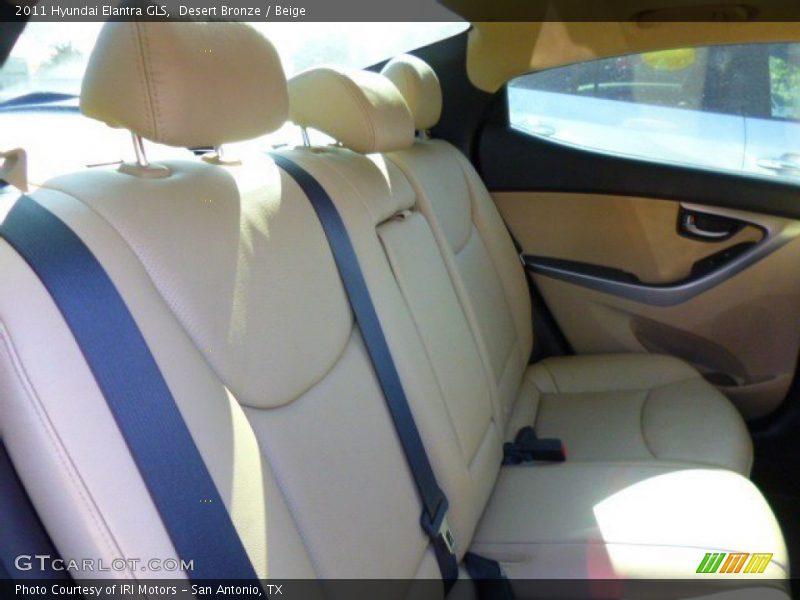 Desert Bronze / Beige 2011 Hyundai Elantra GLS