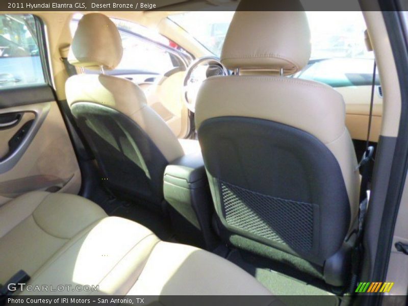Desert Bronze / Beige 2011 Hyundai Elantra GLS