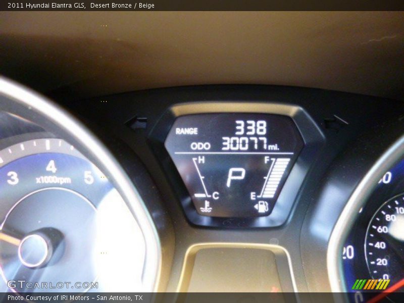 Desert Bronze / Beige 2011 Hyundai Elantra GLS
