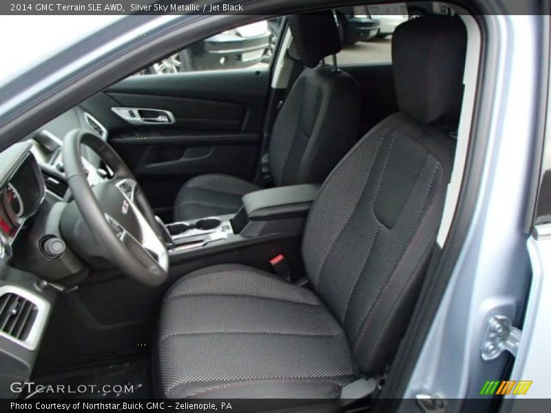 Silver Sky Metallic / Jet Black 2014 GMC Terrain SLE AWD