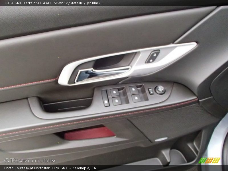 Silver Sky Metallic / Jet Black 2014 GMC Terrain SLE AWD