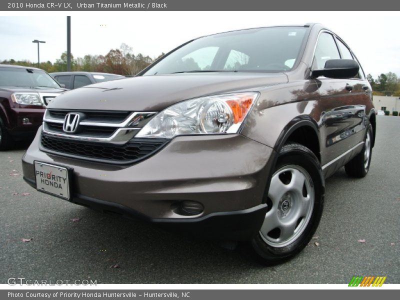 Urban Titanium Metallic / Black 2010 Honda CR-V LX