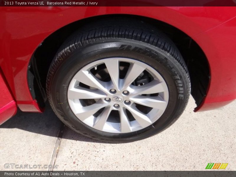 Barcelona Red Metallic / Ivory 2013 Toyota Venza LE