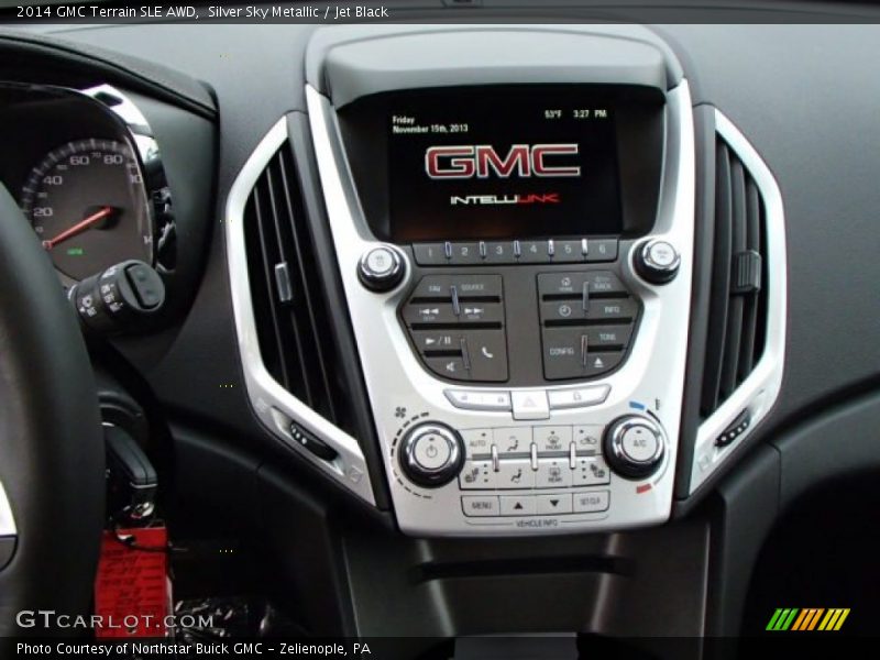 Silver Sky Metallic / Jet Black 2014 GMC Terrain SLE AWD