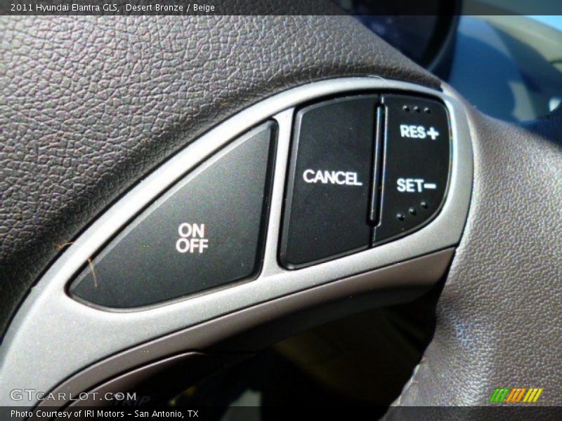 Desert Bronze / Beige 2011 Hyundai Elantra GLS