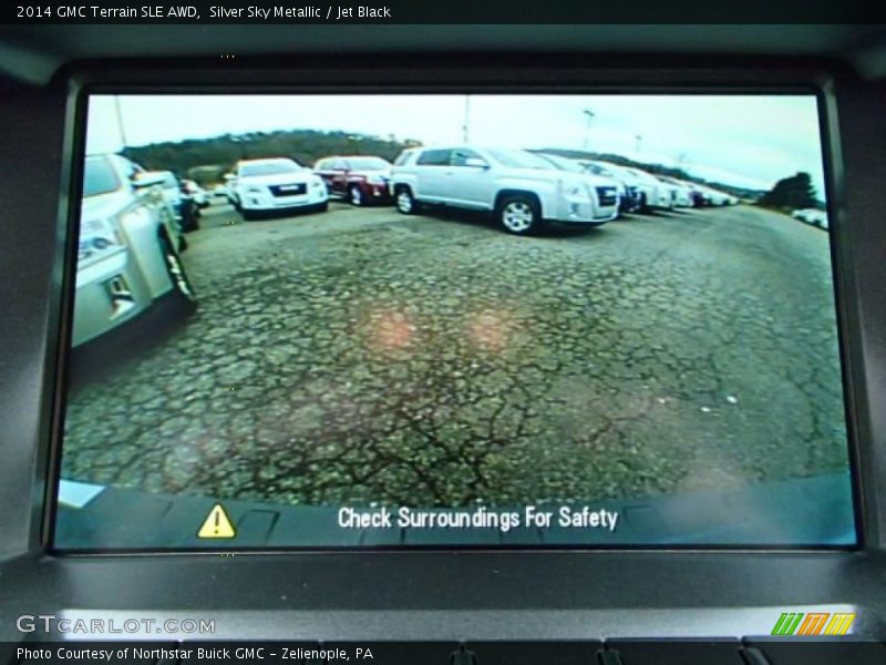 Silver Sky Metallic / Jet Black 2014 GMC Terrain SLE AWD