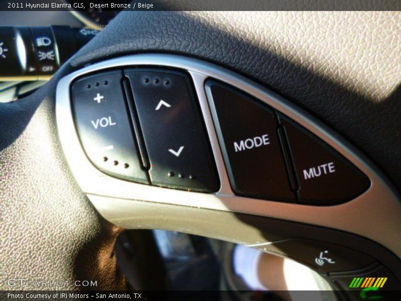 Desert Bronze / Beige 2011 Hyundai Elantra GLS