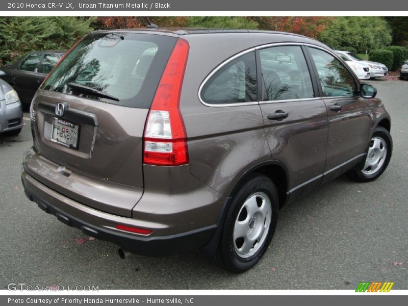 Urban Titanium Metallic / Black 2010 Honda CR-V LX