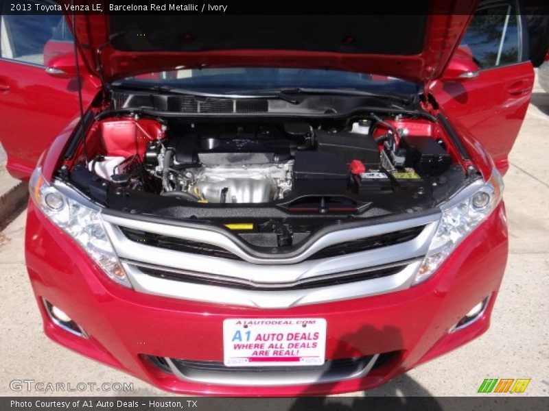 Barcelona Red Metallic / Ivory 2013 Toyota Venza LE