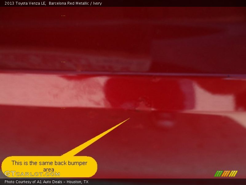 Barcelona Red Metallic / Ivory 2013 Toyota Venza LE