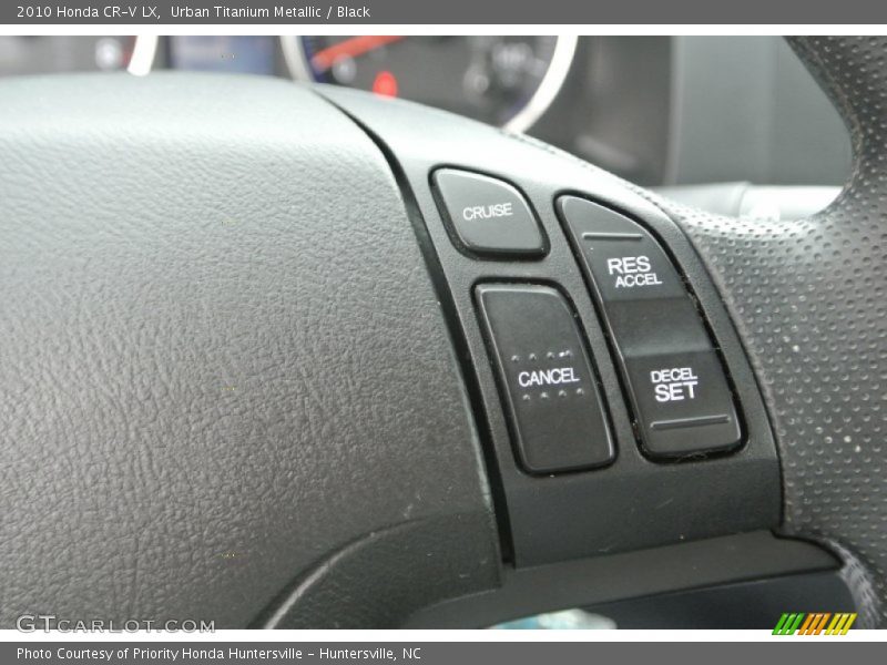Urban Titanium Metallic / Black 2010 Honda CR-V LX
