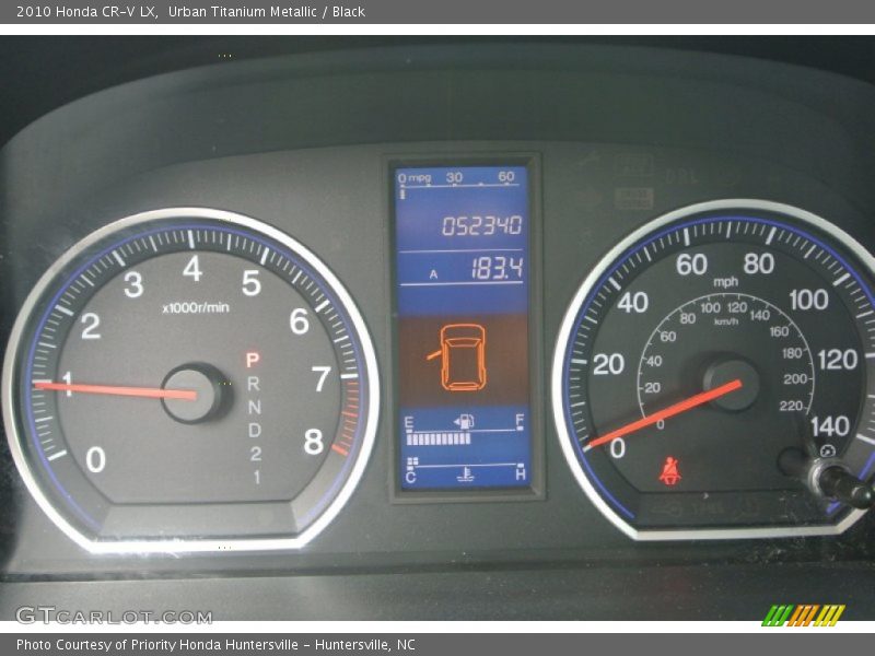 Urban Titanium Metallic / Black 2010 Honda CR-V LX