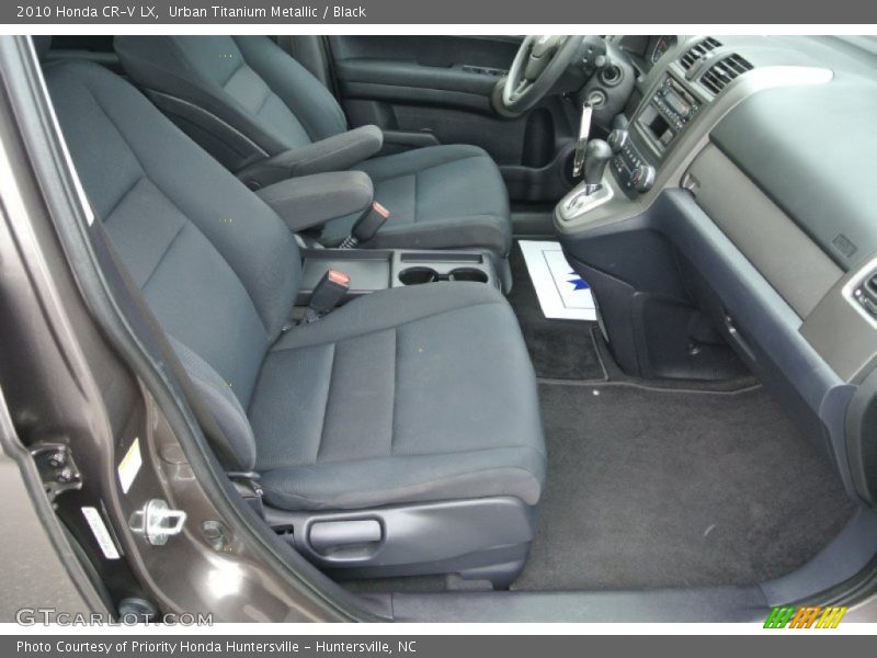 Urban Titanium Metallic / Black 2010 Honda CR-V LX