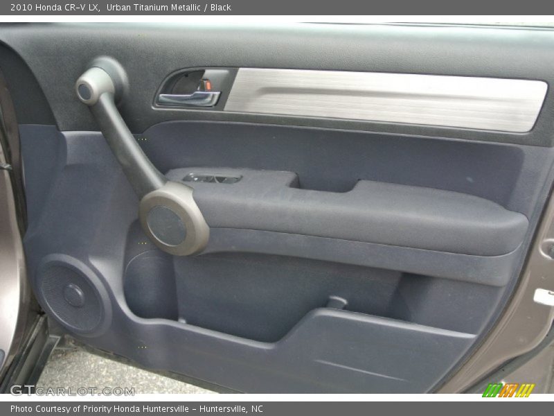 Urban Titanium Metallic / Black 2010 Honda CR-V LX