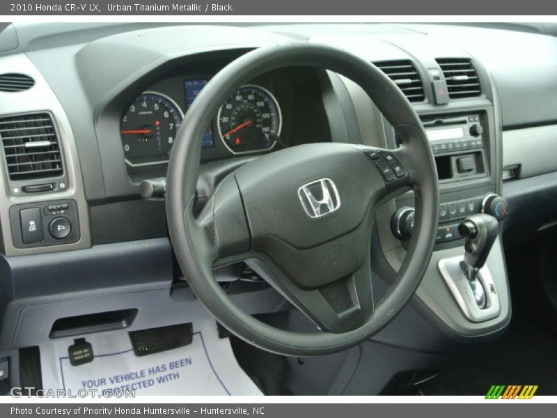 Urban Titanium Metallic / Black 2010 Honda CR-V LX