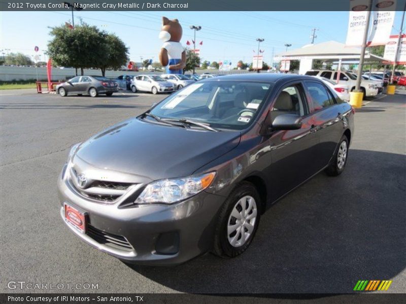 Magnetic Gray Metallic / Dark Charcoal 2012 Toyota Corolla
