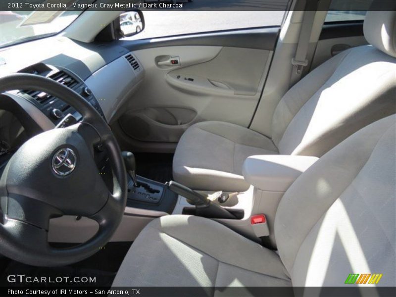 Magnetic Gray Metallic / Dark Charcoal 2012 Toyota Corolla