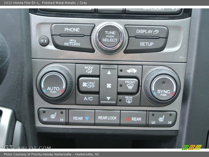 Polished Metal Metallic / Gray 2013 Honda Pilot EX-L