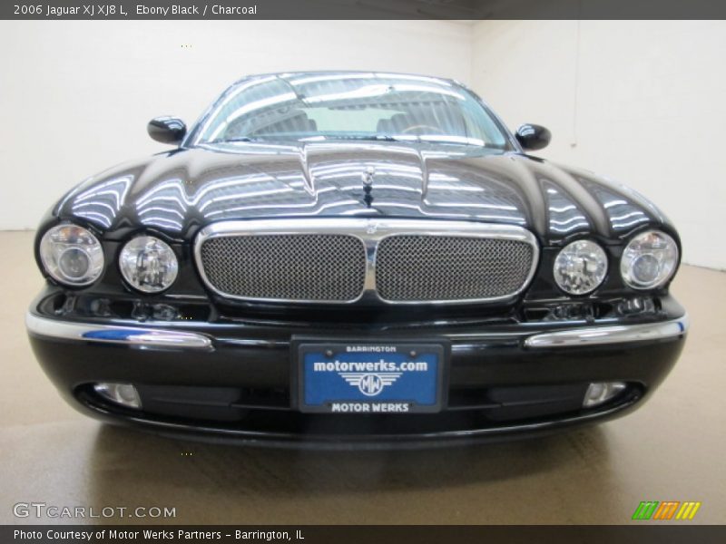 Ebony Black / Charcoal 2006 Jaguar XJ XJ8 L