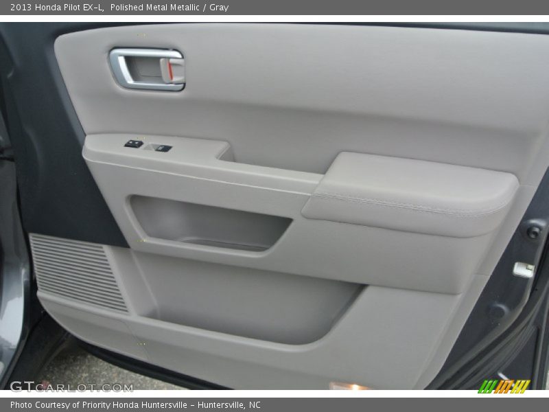 Polished Metal Metallic / Gray 2013 Honda Pilot EX-L