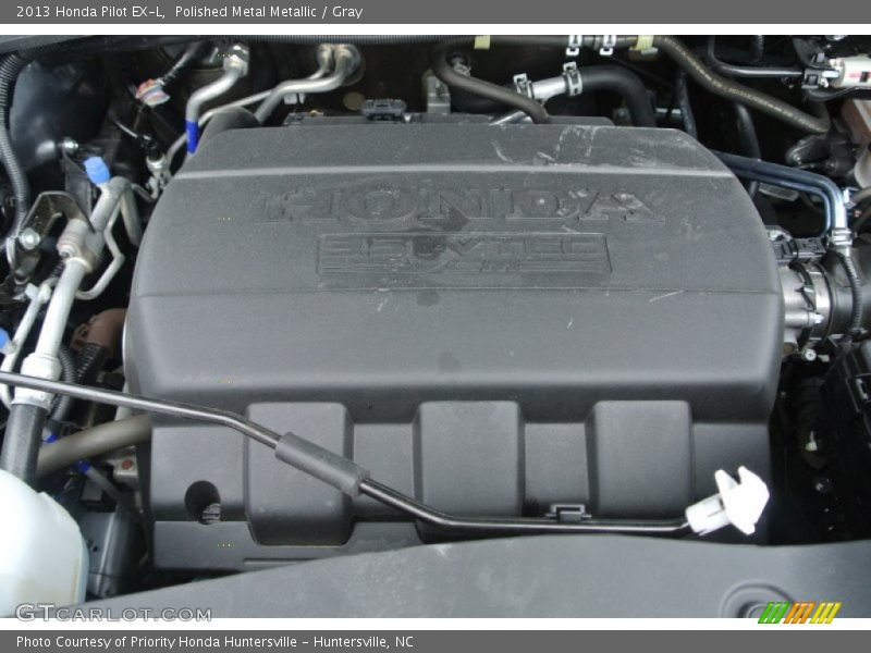 Polished Metal Metallic / Gray 2013 Honda Pilot EX-L