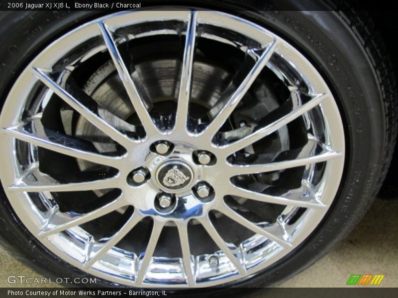Ebony Black / Charcoal 2006 Jaguar XJ XJ8 L