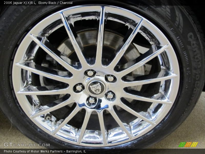 Ebony Black / Charcoal 2006 Jaguar XJ XJ8 L