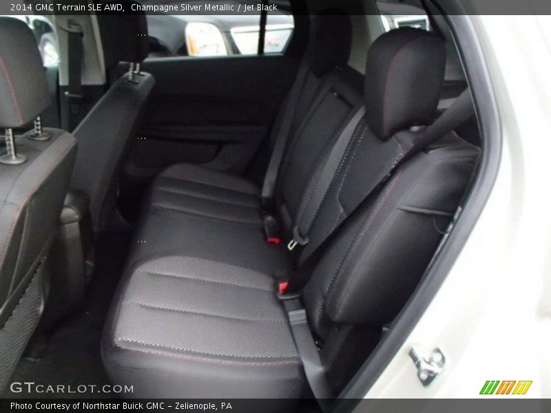Champagne Silver Metallic / Jet Black 2014 GMC Terrain SLE AWD