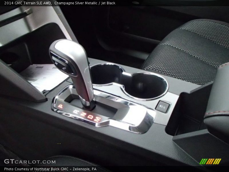 Champagne Silver Metallic / Jet Black 2014 GMC Terrain SLE AWD