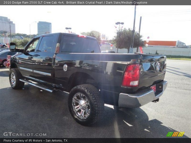 Brilliant Black Crystal Pearl / Dark Slate/Medium Graystone 2010 Dodge Ram 2500 SLT Crew Cab 4x4