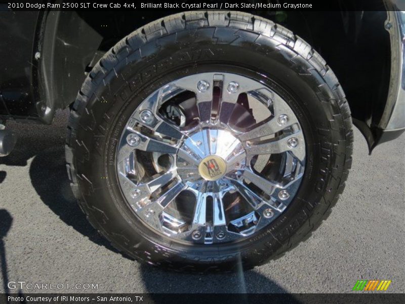 Brilliant Black Crystal Pearl / Dark Slate/Medium Graystone 2010 Dodge Ram 2500 SLT Crew Cab 4x4