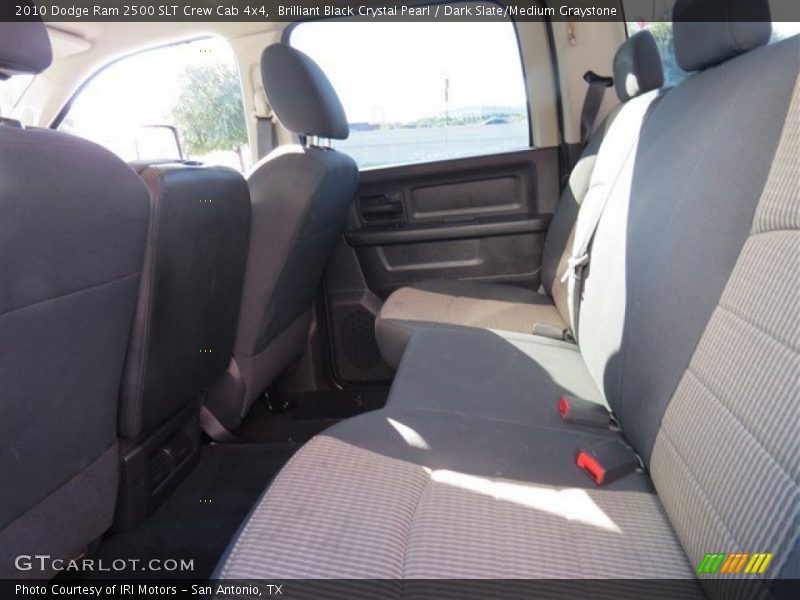 Brilliant Black Crystal Pearl / Dark Slate/Medium Graystone 2010 Dodge Ram 2500 SLT Crew Cab 4x4