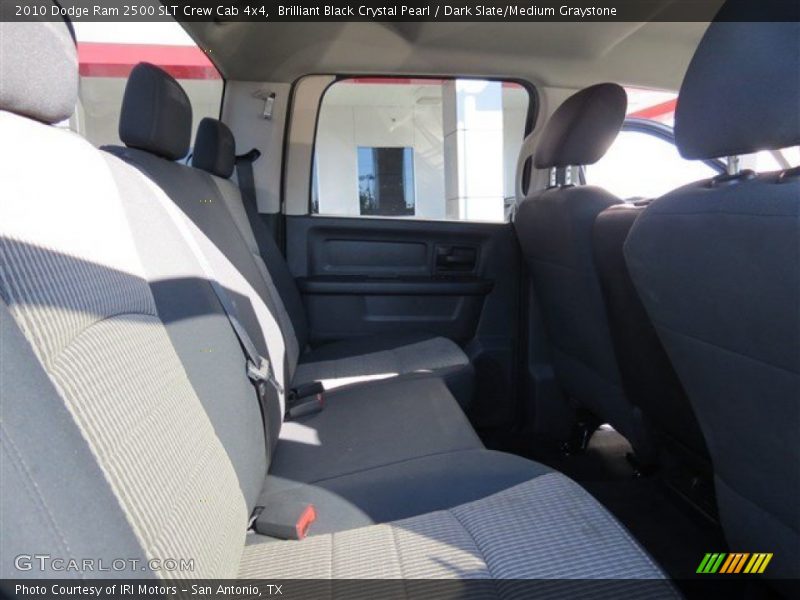 Brilliant Black Crystal Pearl / Dark Slate/Medium Graystone 2010 Dodge Ram 2500 SLT Crew Cab 4x4