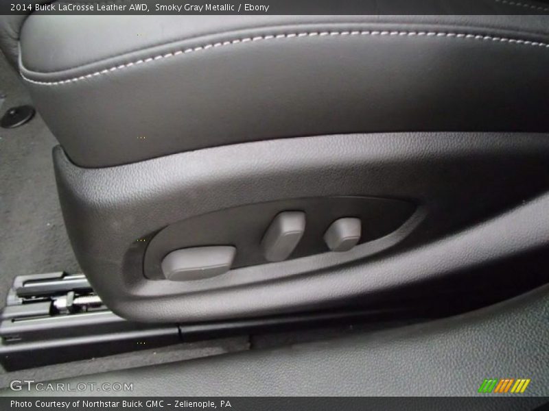Smoky Gray Metallic / Ebony 2014 Buick LaCrosse Leather AWD