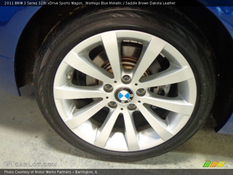 Montego Blue Metallic / Saddle Brown Dakota Leather 2011 BMW 3 Series 328i xDrive Sports Wagon