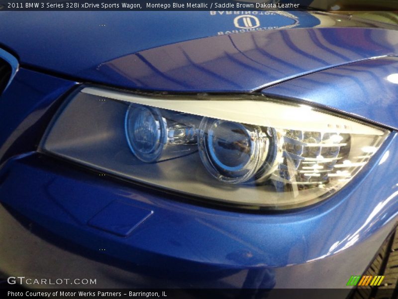 Montego Blue Metallic / Saddle Brown Dakota Leather 2011 BMW 3 Series 328i xDrive Sports Wagon