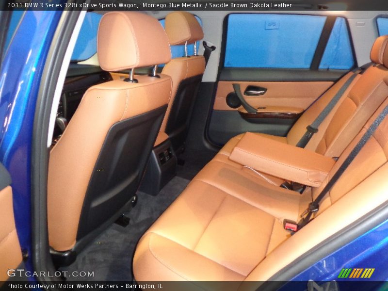 Montego Blue Metallic / Saddle Brown Dakota Leather 2011 BMW 3 Series 328i xDrive Sports Wagon