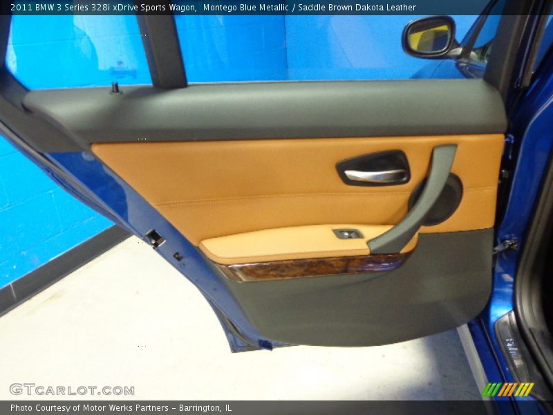 Montego Blue Metallic / Saddle Brown Dakota Leather 2011 BMW 3 Series 328i xDrive Sports Wagon