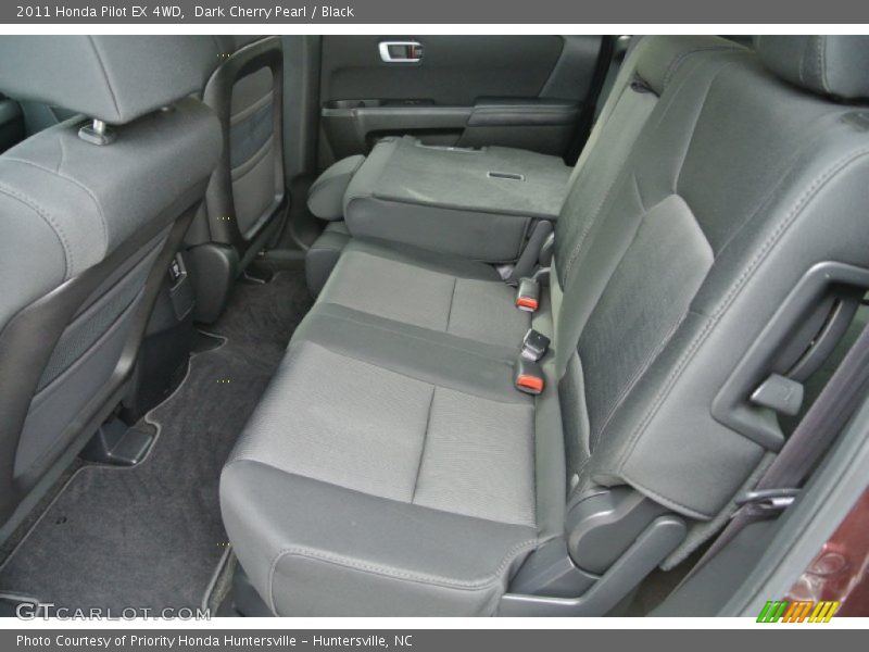 Dark Cherry Pearl / Black 2011 Honda Pilot EX 4WD