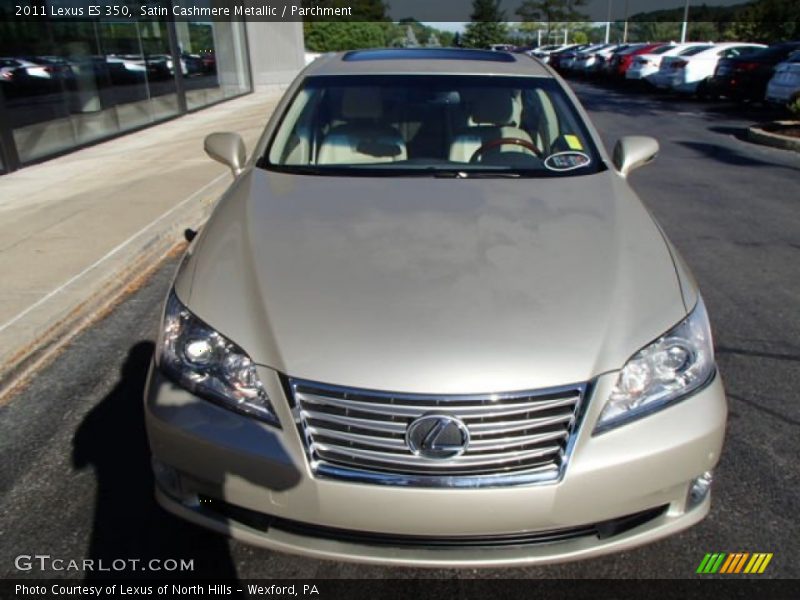 Satin Cashmere Metallic / Parchment 2011 Lexus ES 350