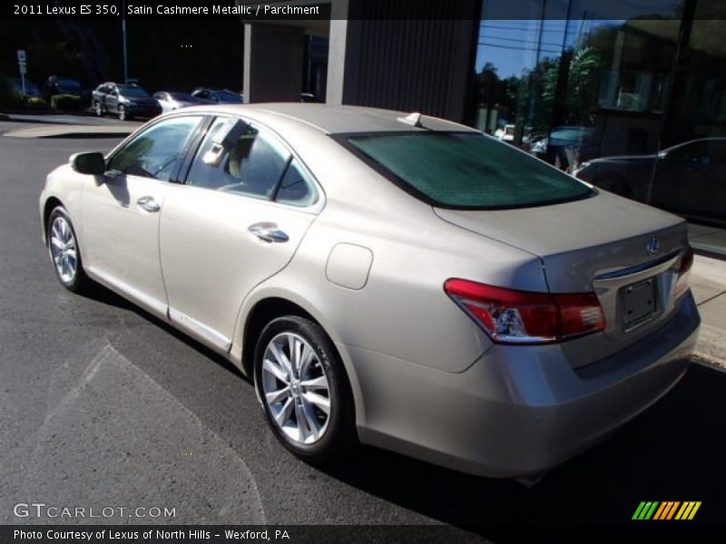 Satin Cashmere Metallic / Parchment 2011 Lexus ES 350