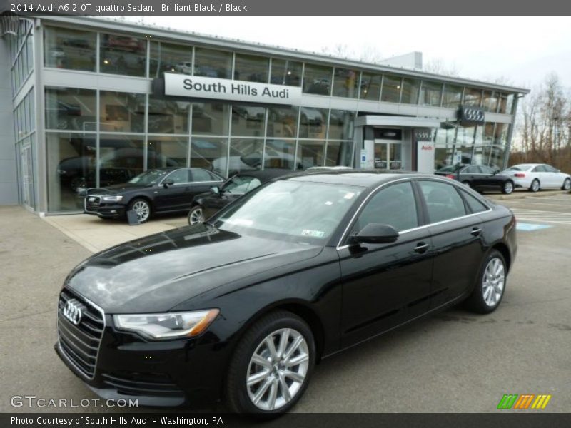 Brilliant Black / Black 2014 Audi A6 2.0T quattro Sedan